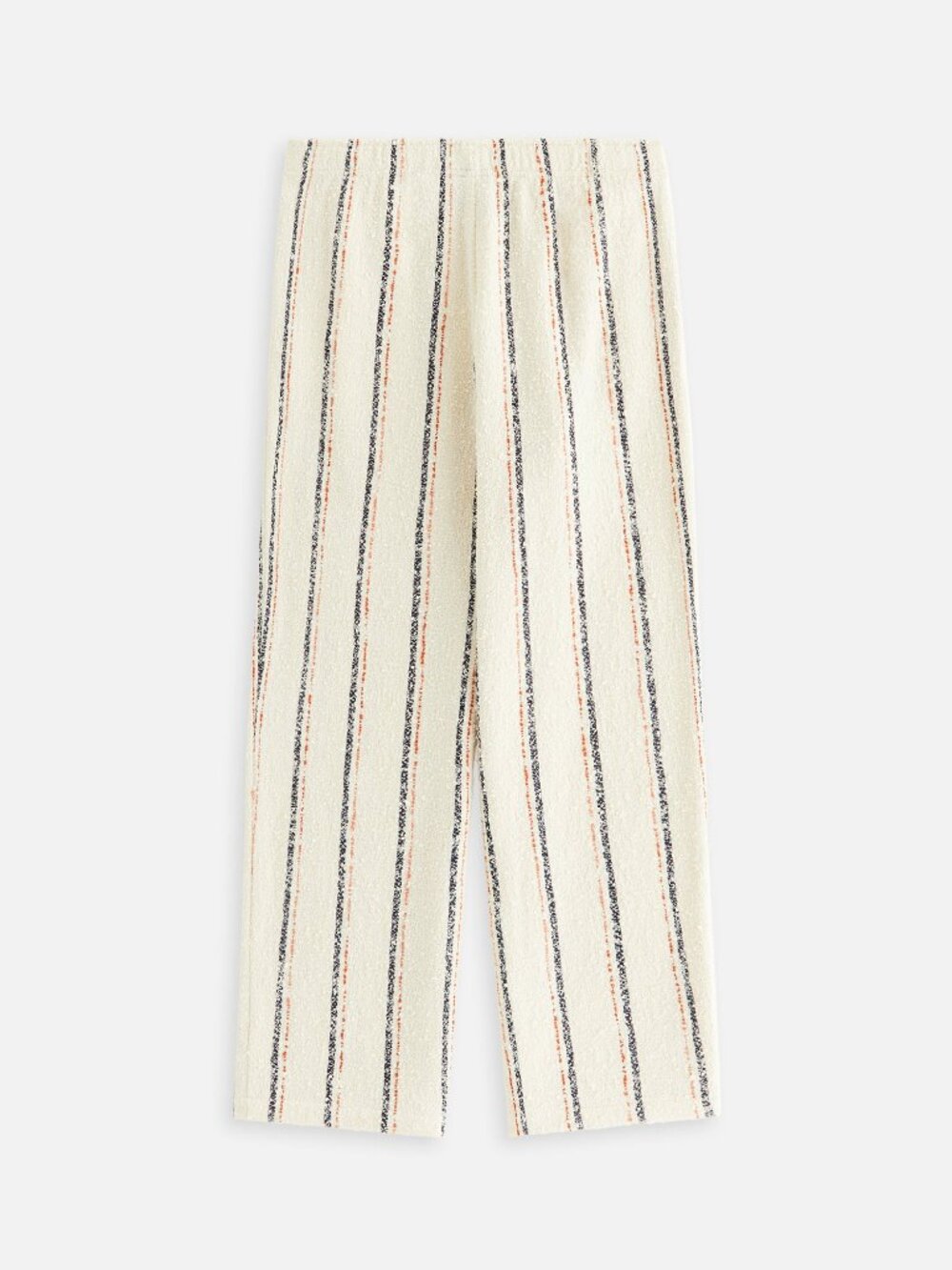 Kith Cream Boucle Striped Button Up Shirt and Pants Set Navy Red Stripe Size S - Picture 10 of 10